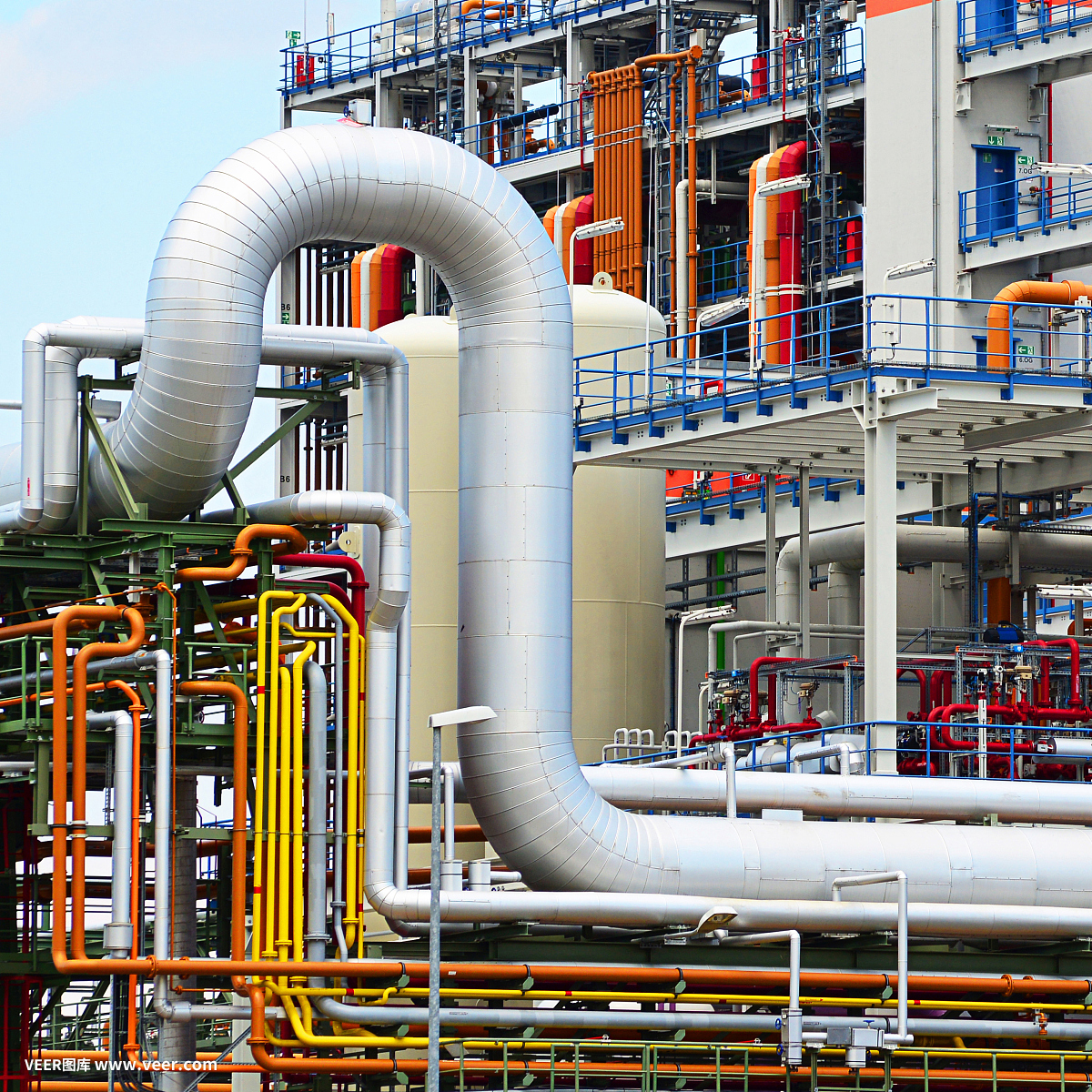 化學工業(yè)。制造化學產(chǎn)品的工廠。建筑和設(shè)備